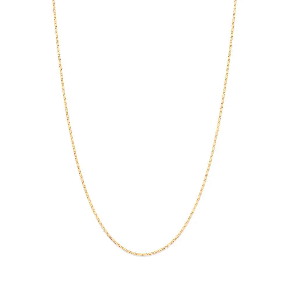 Gargantilha Rommanel em Corrente de Elo Batido Fio 1,0 mm – Design elegante e resistente, 50 cm - Joias Rommanel | YouBeauty - Brincos, Colares e Anéis com Frete Grátis
