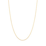 Gargantilha Rommanel em Corrente de Elo Batido Fio 1,0 mm – Design elegante e resistente, 50 cm - Joias Rommanel | YouBeauty - Brincos, Colares e Anéis com Frete Grátis