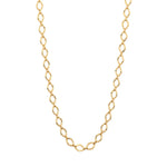 Corrente Gargantilha Rommanel Fio Losango 1x1 Martelado em Ouro 18K – Design Elegante 42 cm - Joias Rommanel | YouBeauty - Brincos, Colares e Anéis com Frete Grátis