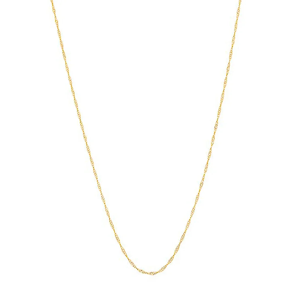 Gargantilha Corrente Singapura Rommanel Fio 0,30 mm em Ouro 18K – Elegância Delicada 42 cm - Joias Rommanel | YouBeauty - Brincos, Colares e Anéis com Frete Grátis