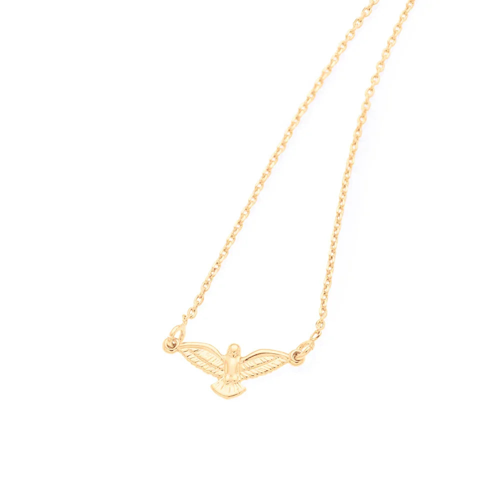 Cordão Rommanel com Pingente Divino Espírito Santo em Ouro 18K – Fio Elo 0,35 mm, 45 cm - Joias Rommanel | YouBeauty - Brincos, Colares e Anéis com Frete Grátis