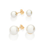 Kit Brinco Rommanel com Pérolas Sintéticas 12mm e 8mm em Banho Ouro 18K – Design Elegante e Versátil - Joias Rommanel | YouBeauty - Brincos, Colares e Anéis com Frete Grátis
