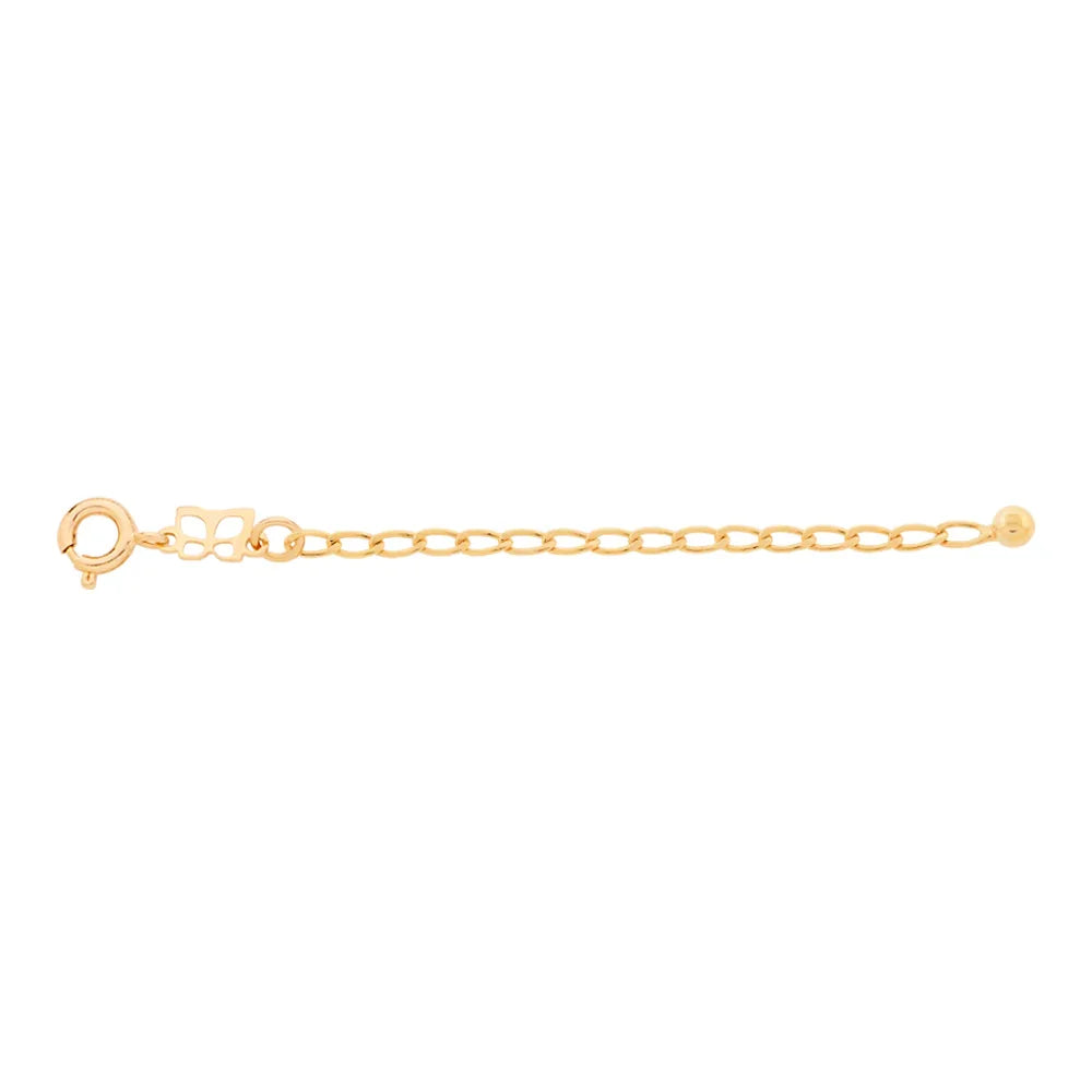 Extensor Rommanel em Fio Elo Laminado com Fecho Redondo – 7 cm - Joias Rommanel | YouBeauty - Brincos, Colares e Anéis com Frete Grátis