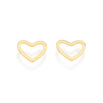 Brinco Coração Vazado Rommanel Banhado a Ouro 18K – Coleção Exclusiva Ana Hickmann - Joias Rommanel | YouBeauty - Brincos, Colares e Anéis com Frete Grátis