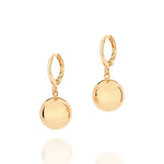 Brinco Argola Rommanel com Bolas Penduradas 12 mm em Ouro 18K – Design Moderno e Sofisticado - Joias Rommanel | YouBeauty - Brincos, Colares e Anéis com Frete Grátis