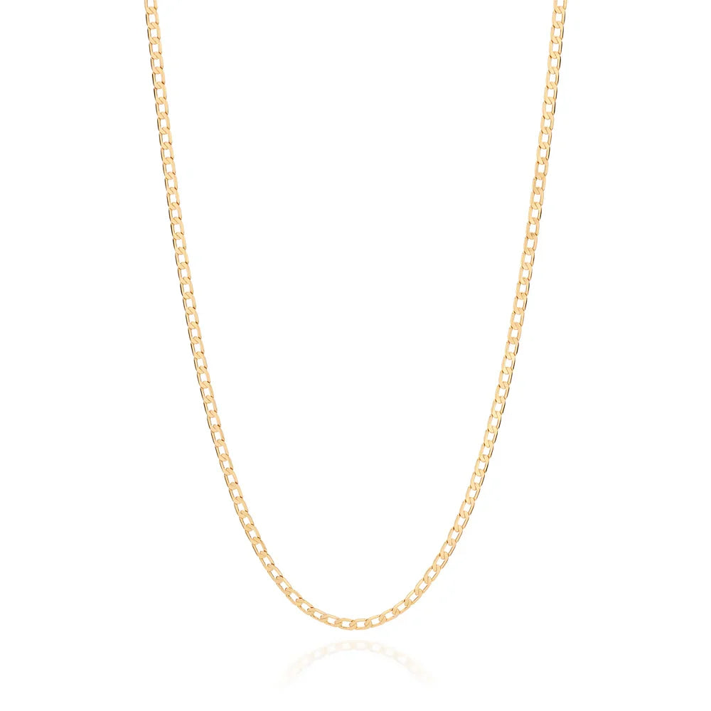 Cordão Rommanel em Elo Curto Batido 60 cm – Design Exclusivo e Acabamento Premium - Joias Rommanel | YouBeauty - Brincos, Colares e Anéis com Frete Grátis