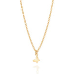 Gargantilha Rommanel Corrente Elo Cadeado com Pingente Borboleta – Fio Laminado Ajustável 45 cm - Joias Rommanel | YouBeauty - Brincos, Colares e Anéis com Frete Grátis