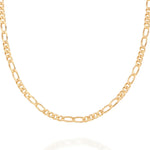 Cordão Rommanel com Fio Alternado 4x2 Laminado em Ouro 18K – Modelo 60 cm - Joias Rommanel | YouBeauty - Brincos, Colares e Anéis com Frete Grátis