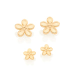 Kit Brinco Flores Grandes e Pequenas Rommanel Banhado a Ouro 18K – Coleção Ana Hickmann 21ª Edição - Joias Rommanel | YouBeauty - Brincos, Colares e Anéis com Frete Grátis