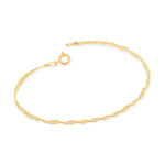 Pulseira Fio Cingapura Rommanel Banhada a Ouro 18K – Design Clássico e Elegante - Joias Rommanel | YouBeauty - Brincos, Colares e Anéis com Frete Grátis