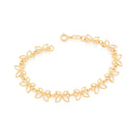 Pulseira Rommanel com Borboletas Vazadas em Ouro 18K – Design Delicado e Feminino - Joias Rommanel | YouBeauty - Brincos, Colares e Anéis com Frete Grátis