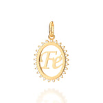 Pingente Oval Rommanel com 25 Zircônias e Detalhe Fé – Banho Ouro 18K - Joias Rommanel | YouBeauty - Brincos, Colares e Anéis com Frete Grátis