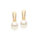 Brinco Rommanel com Duas Pérolas Sintéticas 8mm em Banho Ouro 18K – Base Lisa Elegante - Joias Rommanel | YouBeauty - Brincos, Colares e Anéis com Frete Grátis