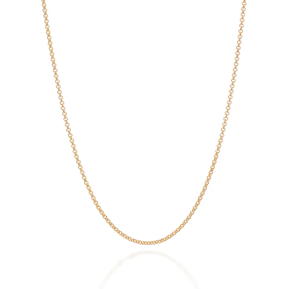 Corrente Gargantilha Rommanel em Elo Português Fio 0,60 mm – Tamanho 50 cm - Joias Rommanel | YouBeauty - Brincos, Colares e Anéis com Frete Grátis