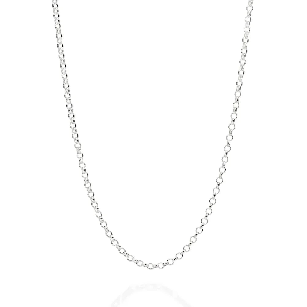 Gargantilha Corrente Elo Português Fio 0,60mm 42cm Rommanel em Prata – Design Clássico Elegante - Joias Rommanel | YouBeauty - Brincos, Colares e Anéis com Frete Grátis