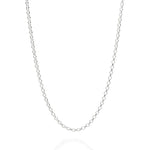 Gargantilha Corrente Elo Português Fio 0,60mm 42cm Rommanel em Prata – Design Clássico Elegante - Joias Rommanel | YouBeauty - Brincos, Colares e Anéis com Frete Grátis