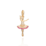 Pingente Bailarina Rommanel com Zircônias Cravejadas em Ouro 18K – Design Delicado e Brilhante - Joias Rommanel | YouBeauty - Brincos, Colares e Anéis com Frete Grátis