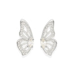Brinco Rommanel Asas de Borboleta com 36 Zircônias em Prata – Design Delicado e Sofisticado - Joias Rommanel | YouBeauty - Brincos, Colares e Anéis com Frete Grátis