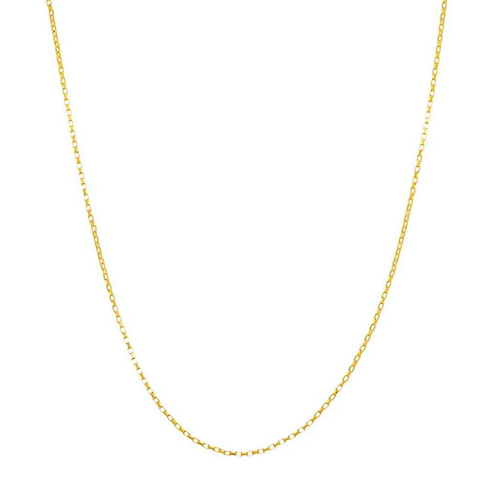 Cordão Gargantilha Veneziana Fina Rommanel em Ouro 18K – Design Delicado 42 cm - Joias Rommanel | YouBeauty - Brincos, Colares e Anéis com Frete Grátis