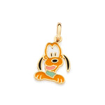 Pingente Pluto Rommanel com Resina Colorida em Ouro 18K – Joia Licenciada Disney - Joias Rommanel | YouBeauty - Brincos, Colares e Anéis com Frete Grátis