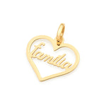 Pingente Coração Vazado Família Rommanel em Ouro 18k – Coleção Ana Hickmann Exclusiva - Joias Rommanel | YouBeauty - Brincos, Colares e Anéis com Frete Grátis
