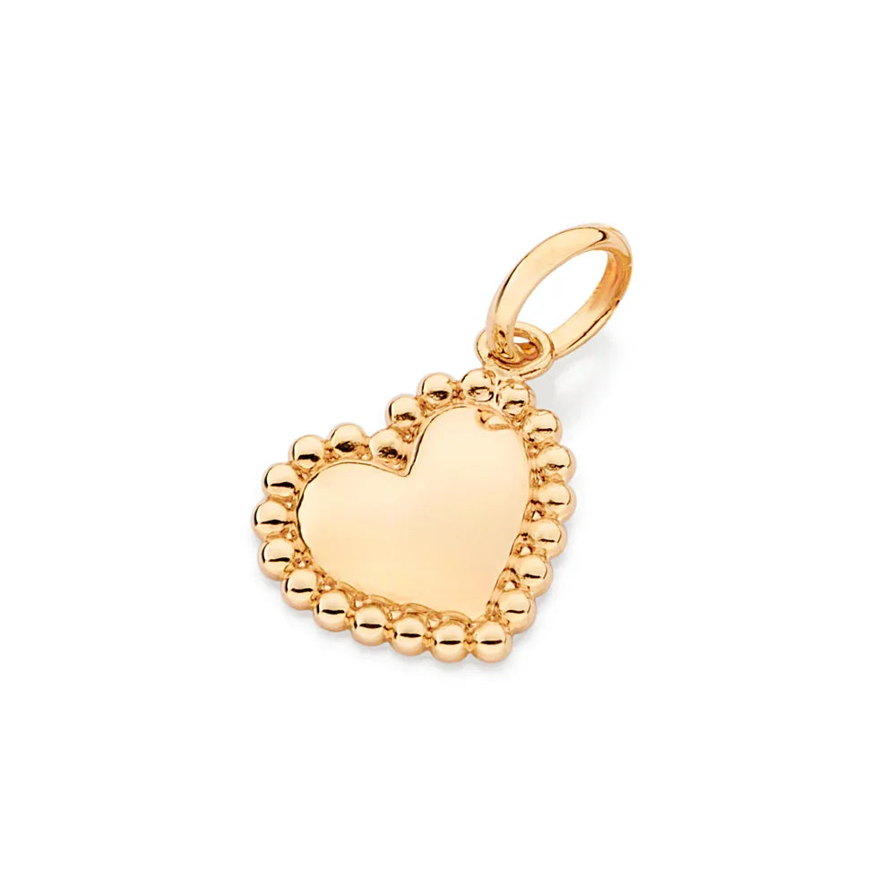 Pingente Coração Abaulado Rommanel com Esferas ao Redor – Design Delicado e Sofisticado - Joias Rommanel | YouBeauty - Brincos, Colares e Anéis com Frete Grátis