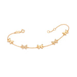 Pulseira Rommanel com Borboletas Cravejadas em Zircônia e Corrente Elo Cadeado – Design Elegante e Delicado - Joias Rommanel | YouBeauty - Brincos, Colares e Anéis com Frete Grátis