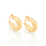 Brinco Argola Granitada Rommanel Banhado a Ouro 18K – Design Elegantemente Sofisticado - Joias Rommanel | YouBeauty - Brincos, Colares e Anéis com Frete Grátis