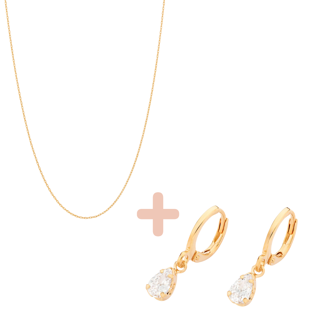 Kit Presente (Colar + Brinco)